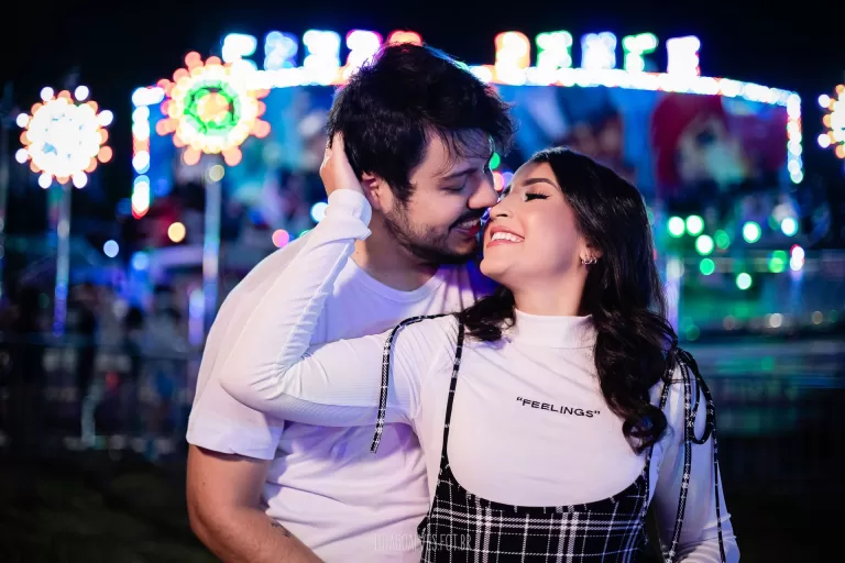 Pré Wedding no Parque de Diversões – Lorena e Juan
